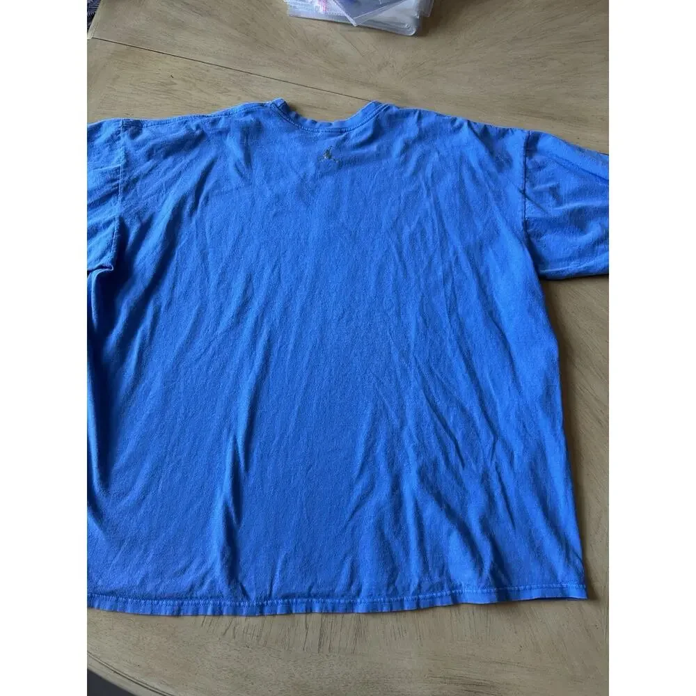 Vintage Air Jordan 3XL T-Shirt Jumpman Light Blue Oversized 2006 Y2K Nike